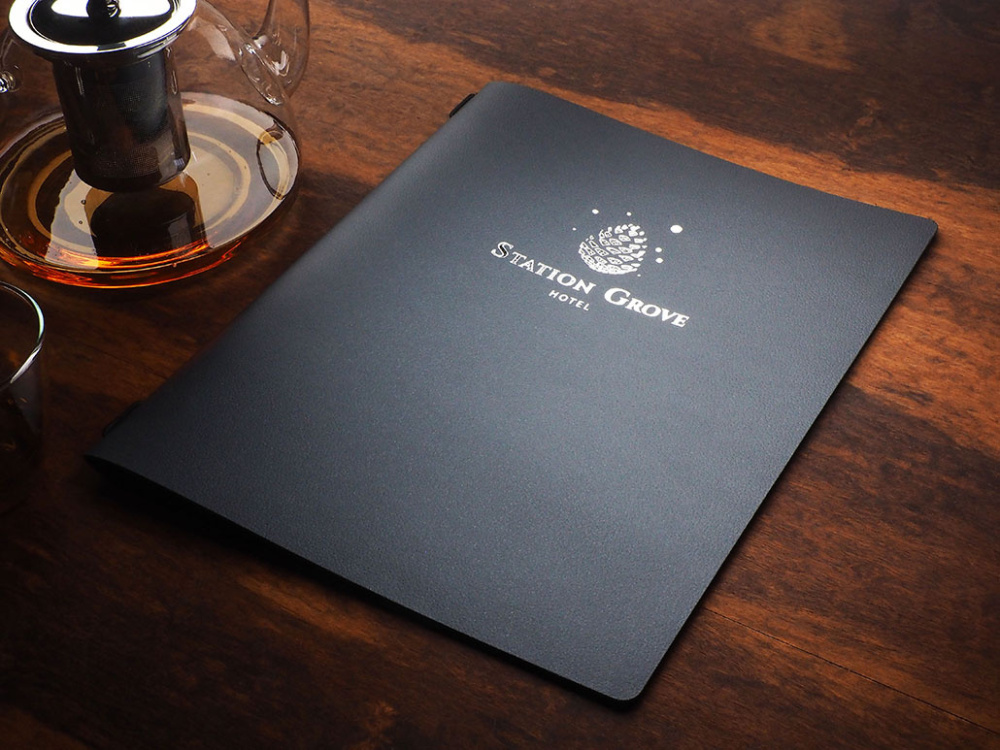 Logo trade promotional merchandise photo of: Menu cover 1959319