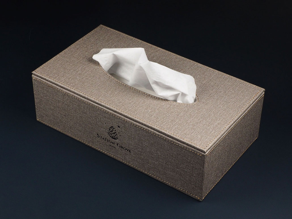 Logo trade promotional item photo of: Tissue box 992321