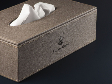Logo trade corporate gift photo of: Tissue box 992321