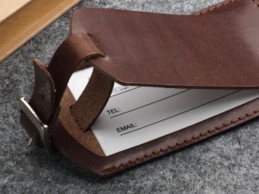 Logo trade corporate gifts image of: Luggage tag 1155141