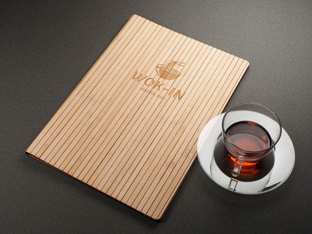 Logo trade promotional giveaways picture of: Menu cover Ambiente 1178145