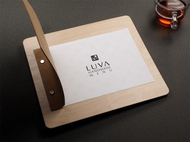 Logo trade promotional merchandise photo of: Menu cover 1211121