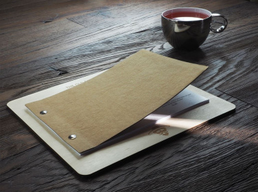 Logo trade promotional merchandise picture of: Menu cover 1211121
