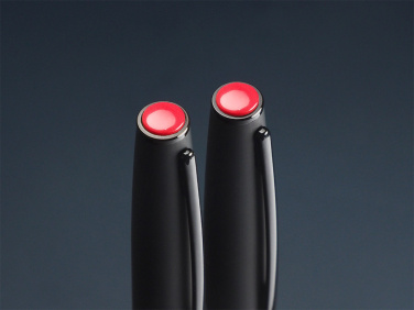 Logo trade promotional item photo of: Coral stone Pen set 1285036