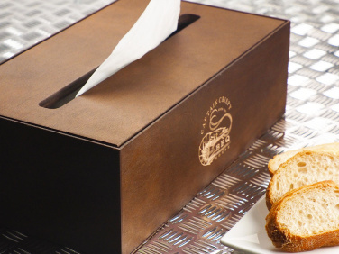 Logo trade advertising products image of: Tissue box 1963121