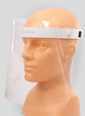 Logo trade promotional product photo of: TEMIDA tilting face shield 1424162