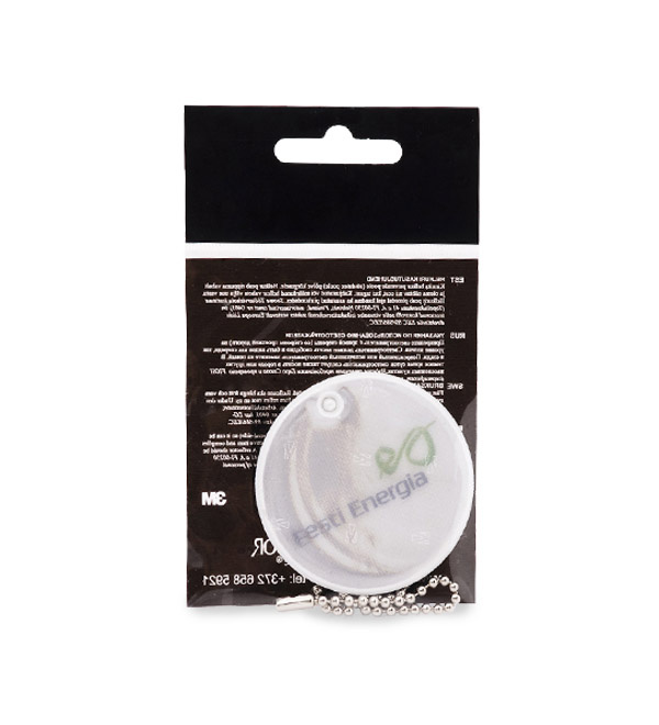 Logo trade promotional gift photo of: Soft reflector with your logo dia. 50 mm