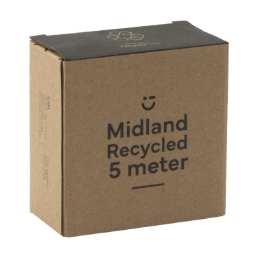 Logo trade advertising products picture of: Midland Recycled 5 metre tape measure