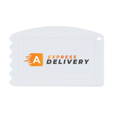 Logo trade business gifts image of: Fjord Recycled Ice Scraper