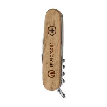 Logo trade advertising products picture of: Victorinox Huntsman Wood pocket knife