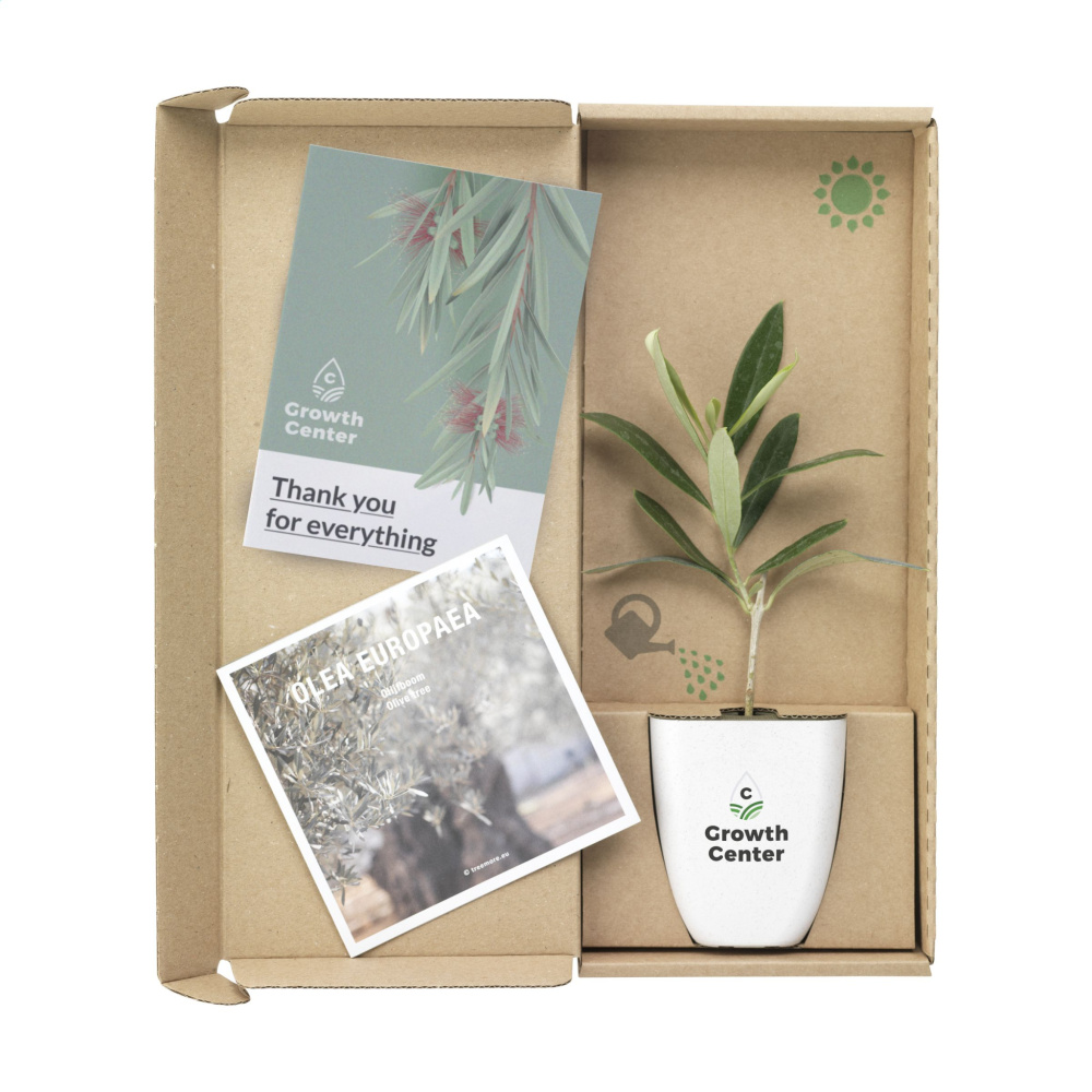 Logo trade promotional gifts image of: Treemore Letterbox Trees Olive