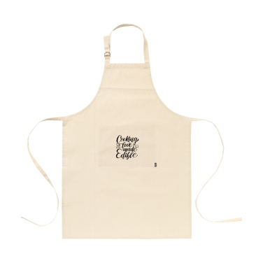 Logo trade promotional products image of: Cocina GRS Recycled Cotton (160 g/m²) apron