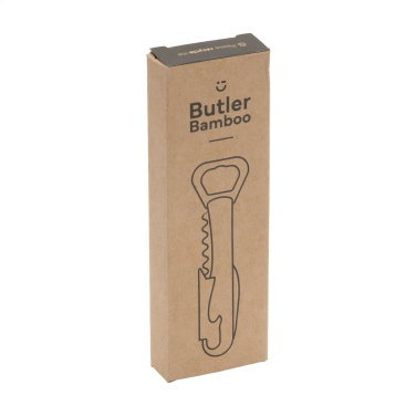 Logo trade promotional giveaway photo of: Butler Bamboo waiter’s friend