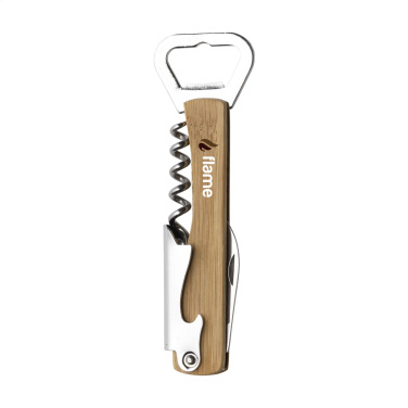 Logo trade promotional items image of: Butler Bamboo waiter’s friend