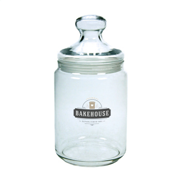 Logo trade promotional products image of: Dolci Candy jar 1 L