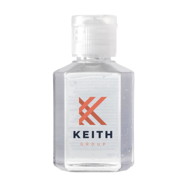 Logotrade promotional product picture of: Caring Hygienic Hand Gel 30 ml