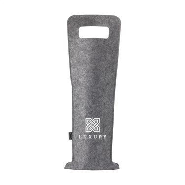 Logo trade promotional gifts picture of: Wine Bag-to-Give GRS RPET