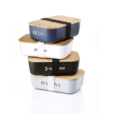Logo trade promotional items image of: Midori Bamboo Lunchbox