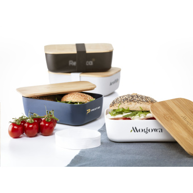 Logotrade promotional merchandise picture of: Midori Bamboo Lunchbox