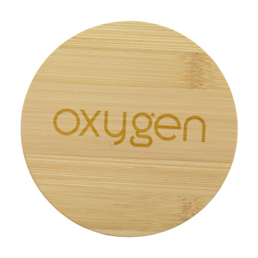 Logotrade promotional merchandise image of: Bamboo Coaster Set