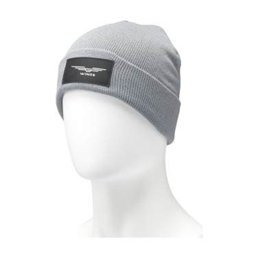 Logo trade promotional giveaways picture of: Stavanger GRS RPET Beanie hat