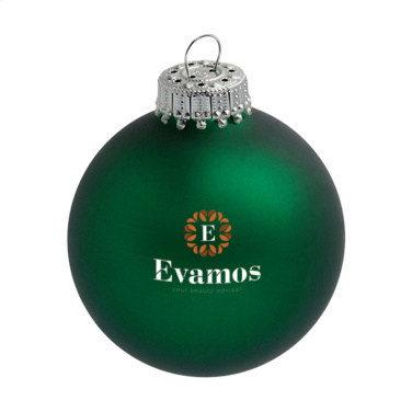 Logotrade business gift image of: Christmas Bauble Ø 6 cm - Made in Europe
