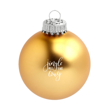 Logo trade advertising products picture of: Christmas Bauble Ø 6 cm - Made in Europe