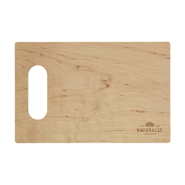 Logo trade promotional products picture of: Alder Wood Chopping Board Open Grip