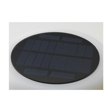 Logo trade promotional giveaways image of: Wooosh Ziva Solar Lamp
