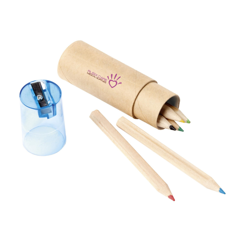 Logo trade promotional gifts image of: ColourTube pencils