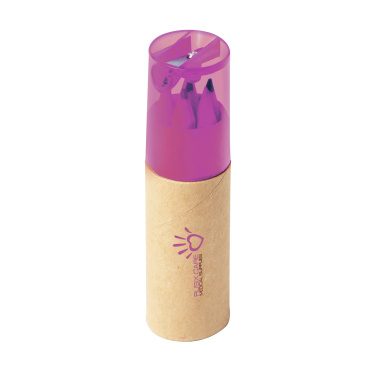 Logo trade promotional items image of: ColourTube pencils