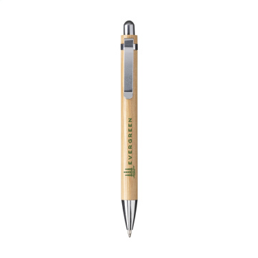 Logo trade promotional giveaways picture of: Boston Bamboo pen
