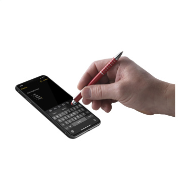 Logo trade promotional gifts picture of: Lugano Touch stylus pen