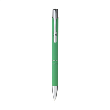 Logo trade promotional products image of: Ebony Soft Touch Accent pen
