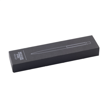 Logo trade advertising product photo of: Bellamy Pen Recycled Stainless Steel