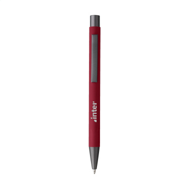 Logo trade business gifts image of: Brady Soft Touch Recycled Alu pens