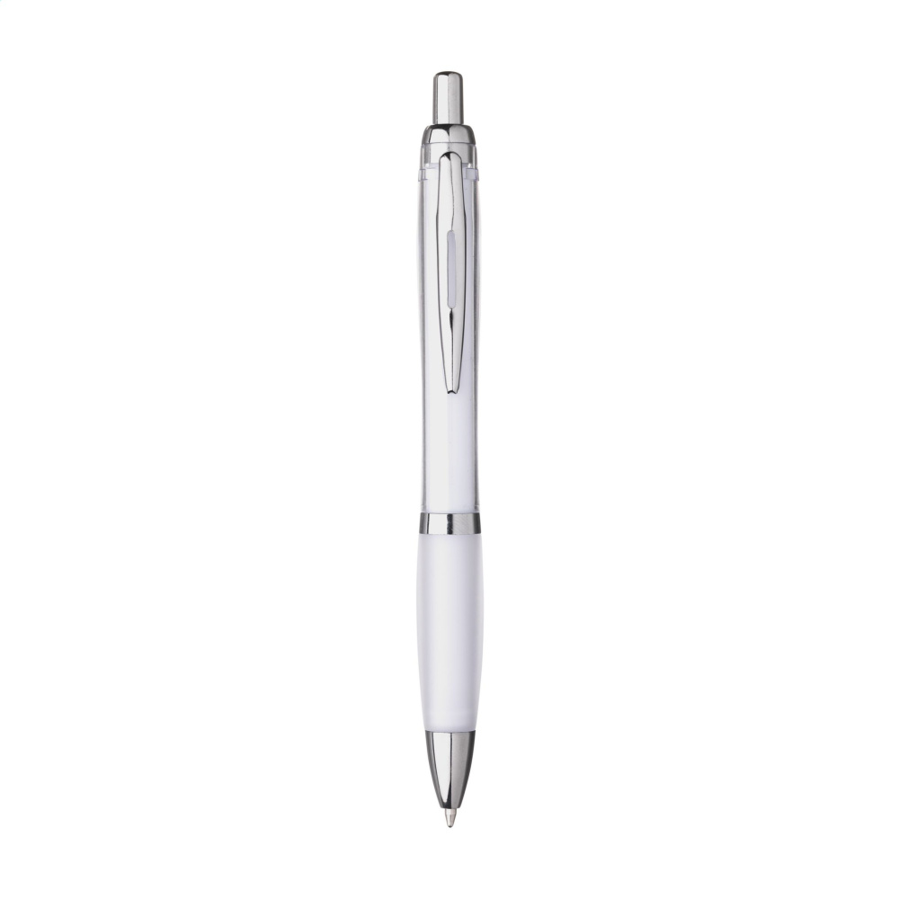 Logotrade corporate gift image of: Athos Solid GRS Recycled ABS pen