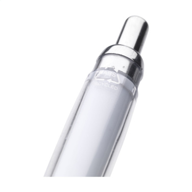 Logo trade promotional gifts picture of: Athos Solid GRS Recycled ABS pen