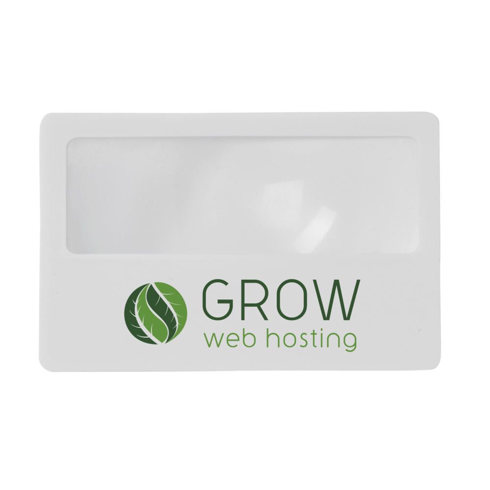 Logotrade promotional item image of: Loupe Creditcard magni-glass