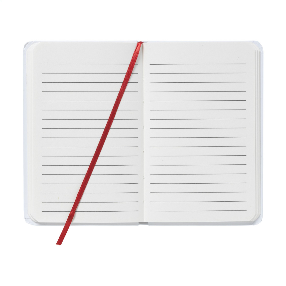 Logo trade business gift photo of: WhiteNote A6 Paper notebook