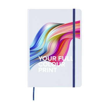 Logotrade promotional gift image of: WhiteNote A5 Paper notebook