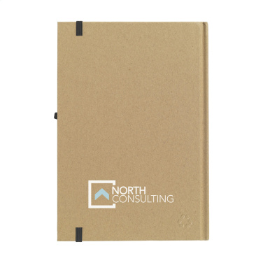 Logo trade promotional merchandise picture of: Pocket ECO Paper A5 notebook