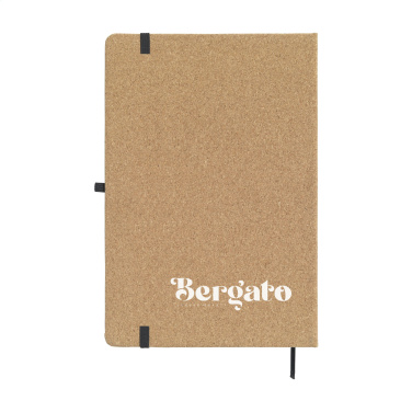 Logo trade promotional giveaways picture of: CorkNote A5 Paper notebook