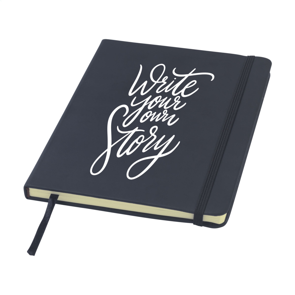Logo trade advertising product photo of: BudgetNote A5 Lines Paper Notebook