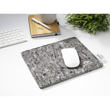 Logotrade promotional merchandise image of: Wolkat Tangier Recycled Textile Mousepad