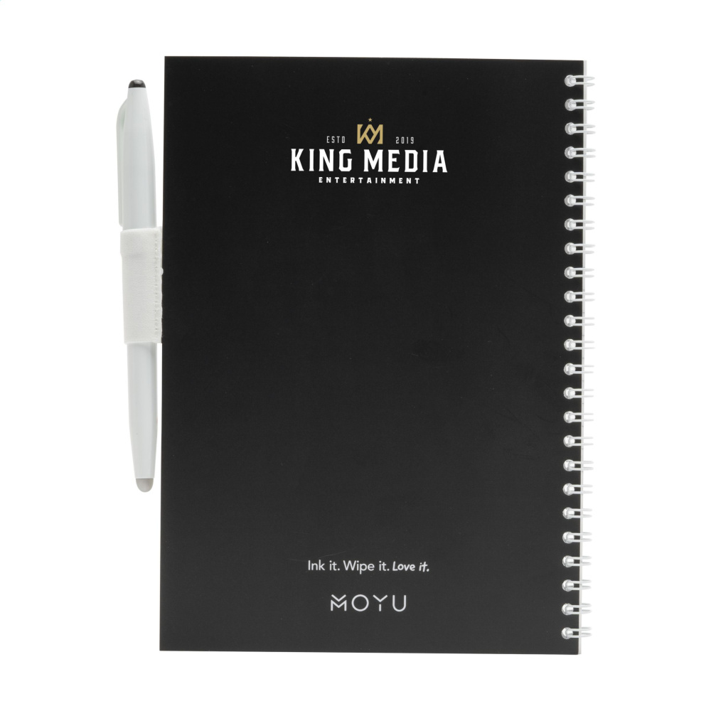 Logotrade promotional merchandise photo of: MOYU Erasable Stone Paper Notebook SoftCover 18 pages
