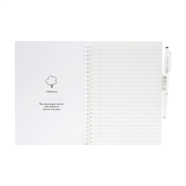 Logo trade promotional gifts image of: MOYU Erasable Stone Paper Notebook SoftCover 18 pages