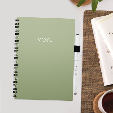 Logo trade promotional giveaway photo of: MOYU Erasable Stone Paper Notebook Custom SoftCover