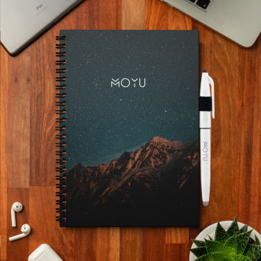 Logo trade promotional items image of: MOYU Erasable Stone Paper Notebook Custom SoftCover