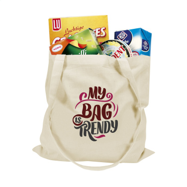 Logo trade promotional gift photo of: ShoppyBag (135g/m²) long handles cotton bag